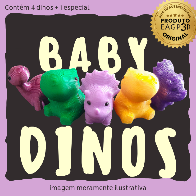 Baby dinos - coleção completa