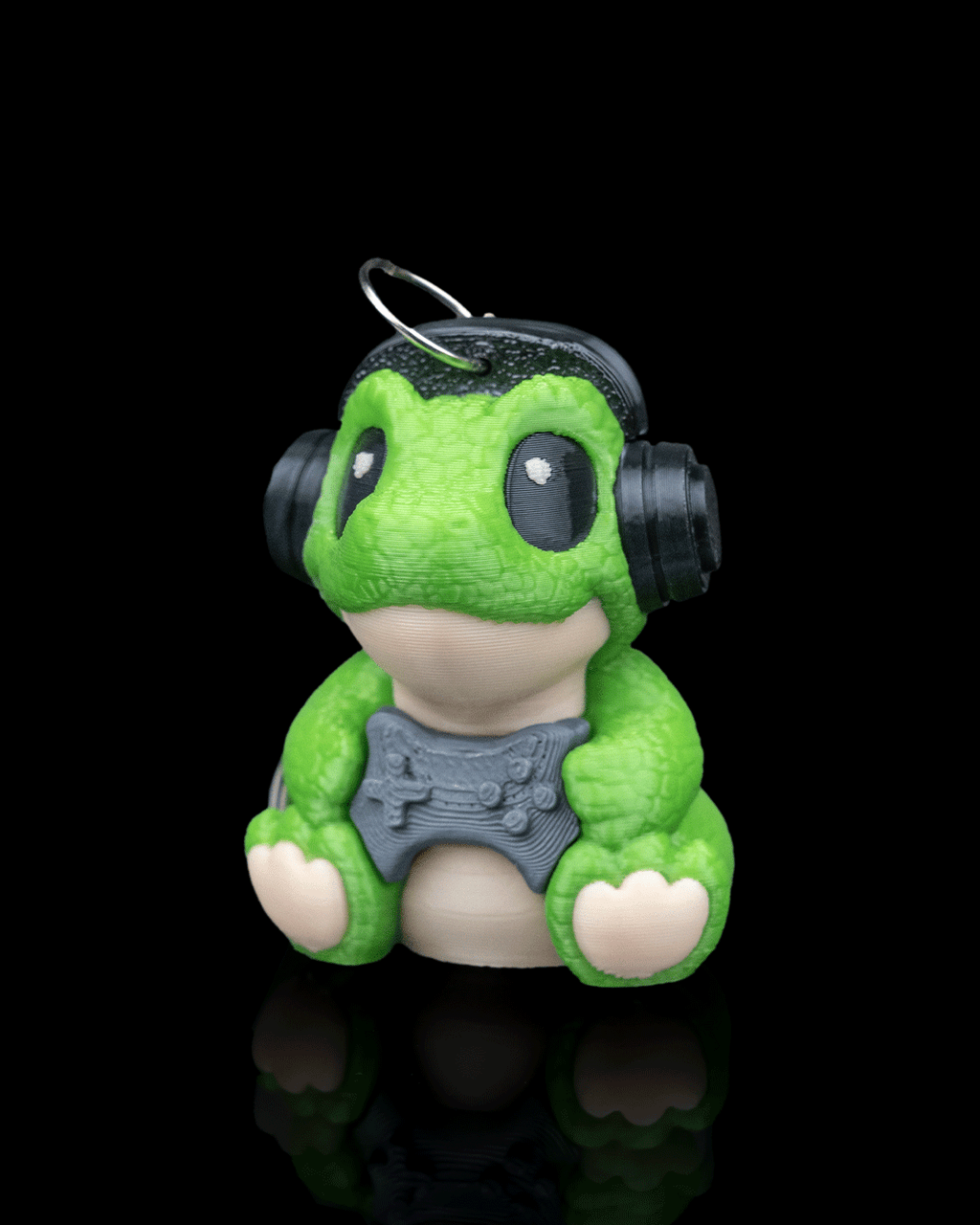 Chaveiro Baby Dinossauro Gamer