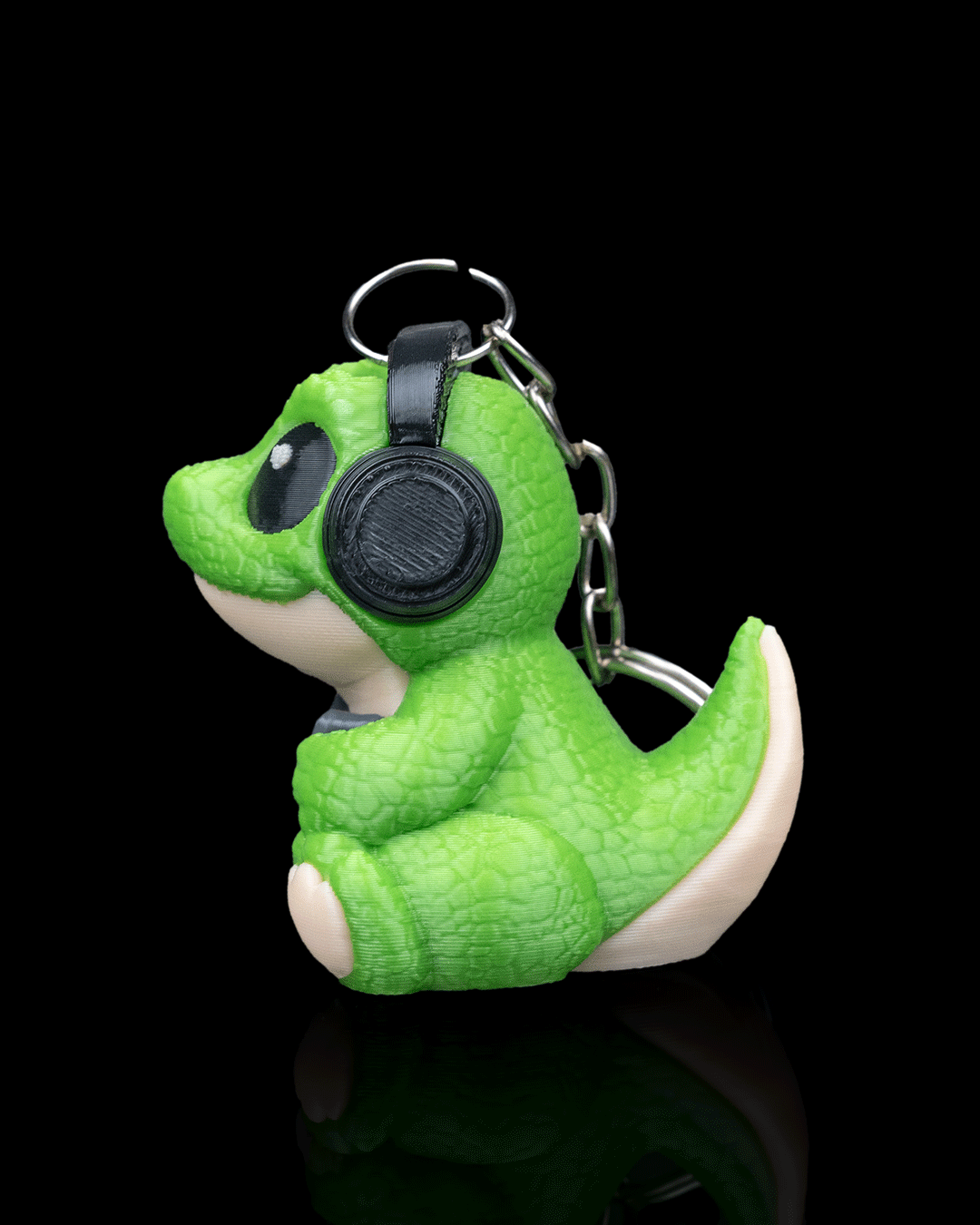 Chaveiro Baby Dinossauro Gamer