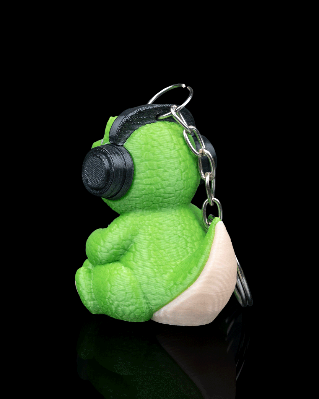 Chaveiro Baby Dinossauro Gamer