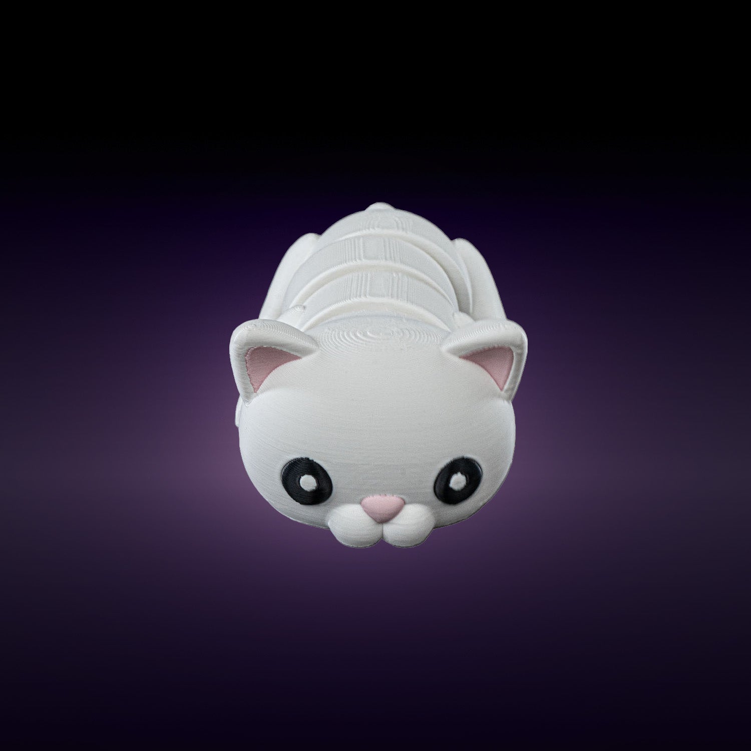 Bichinhos articulados sensoriais Fofitz 6cm - Kit duplo - hamster e gatinho