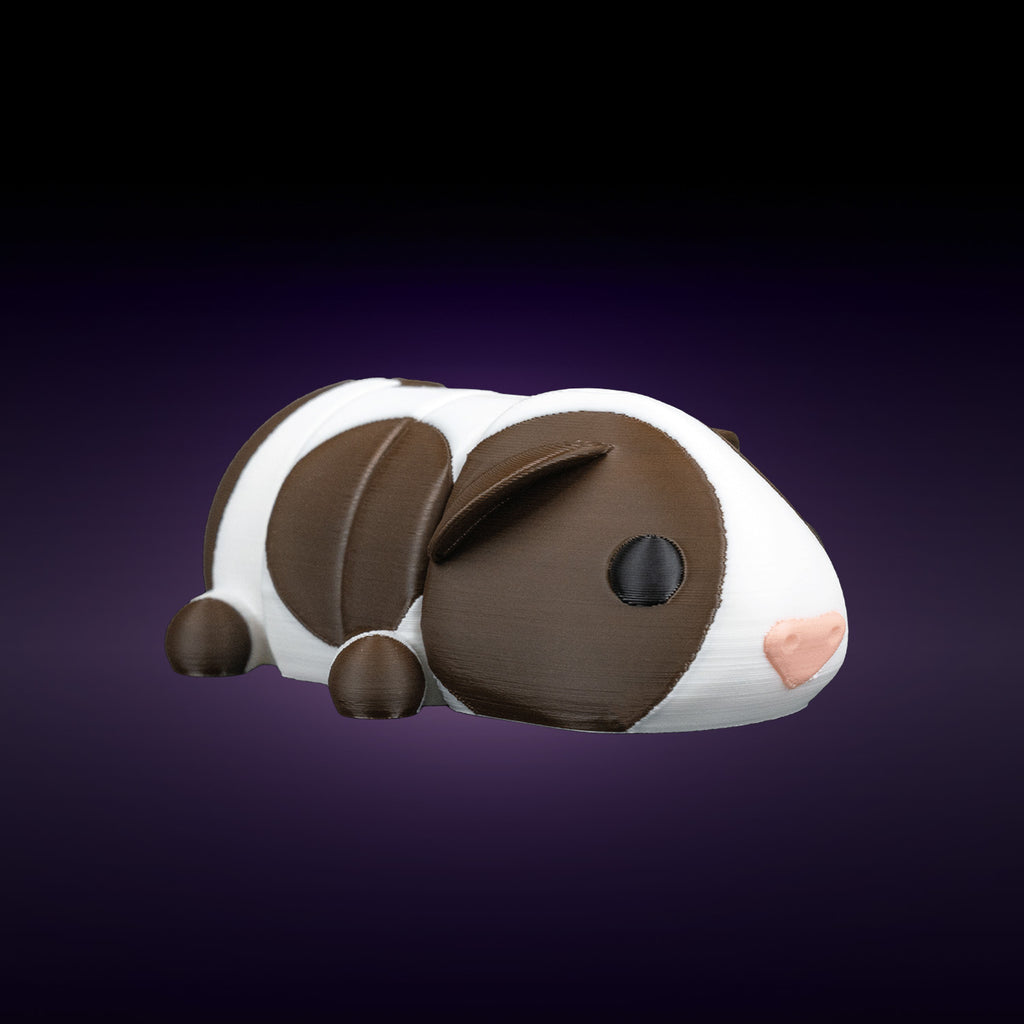 Bichinhos articulados sensoriais Fofitz 6cm - Kit duplo - hamster e gatinho