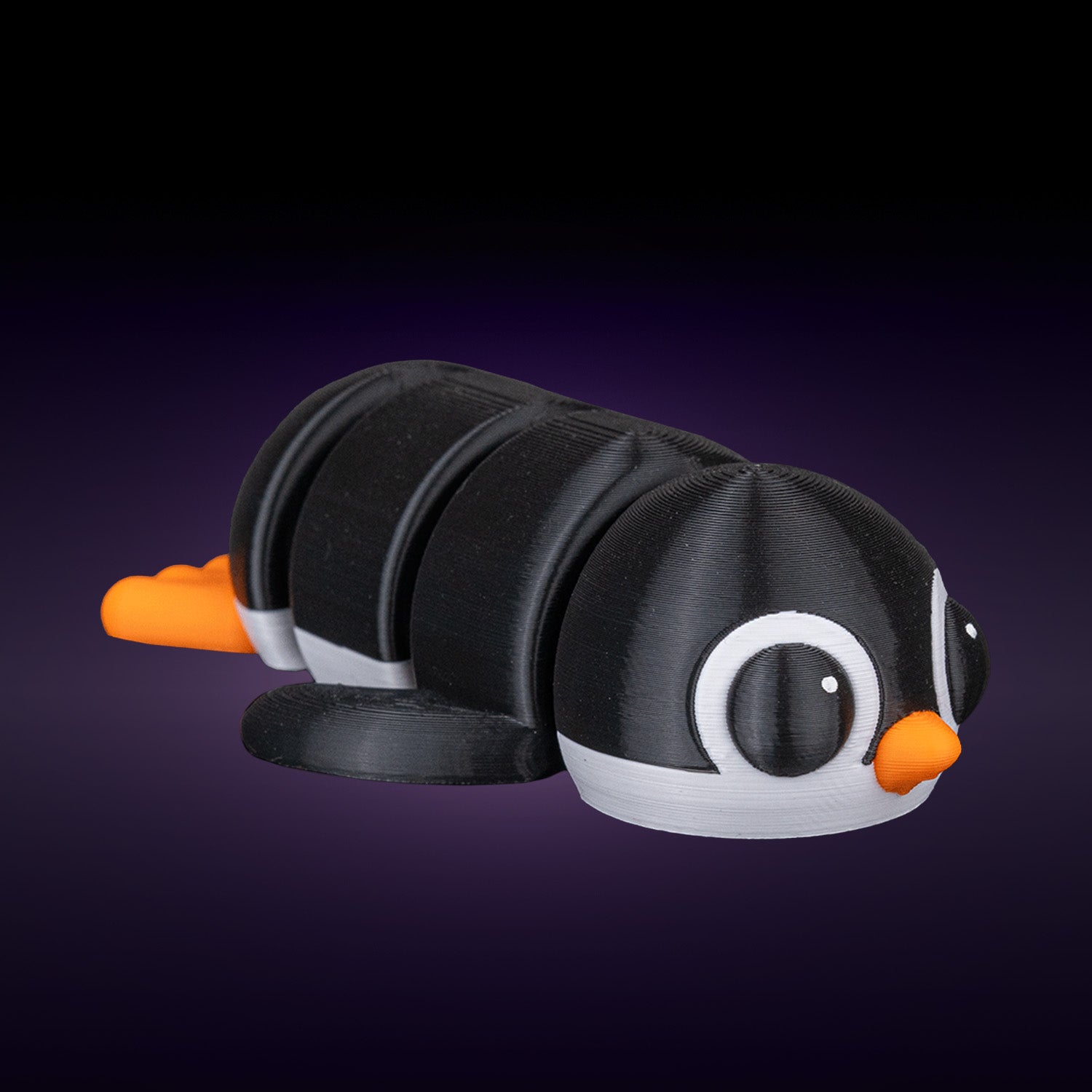 Bichinhos articulados sensoriais Fofitz 6cm - Kit duplo - pinguim e leão-marinho