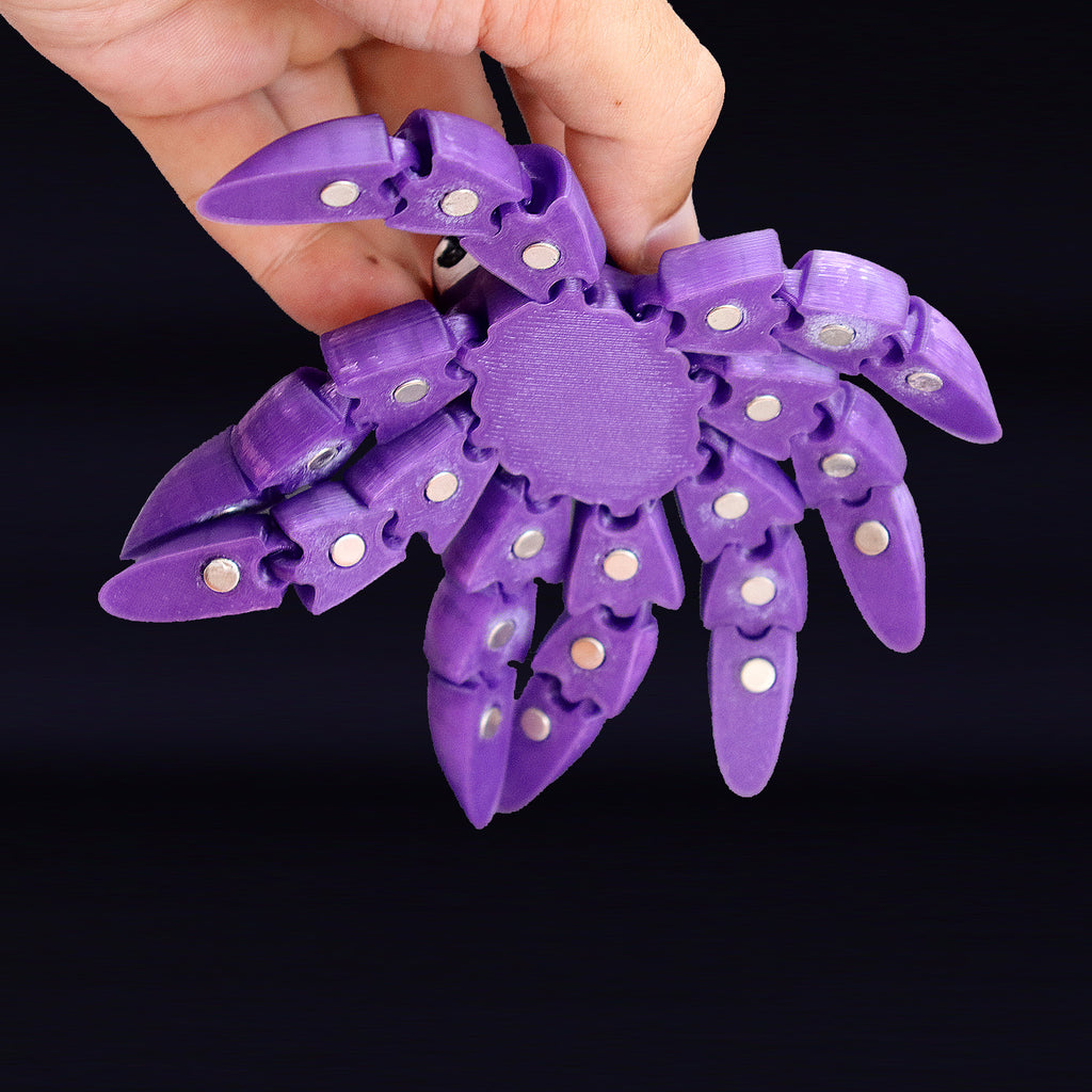 Polvo articulado com imã