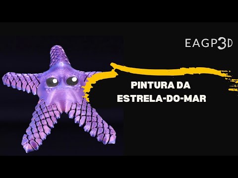 Estrela do mar articulada