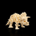 Esqueleto de dinossauro articulados sensoriais - Triceratops