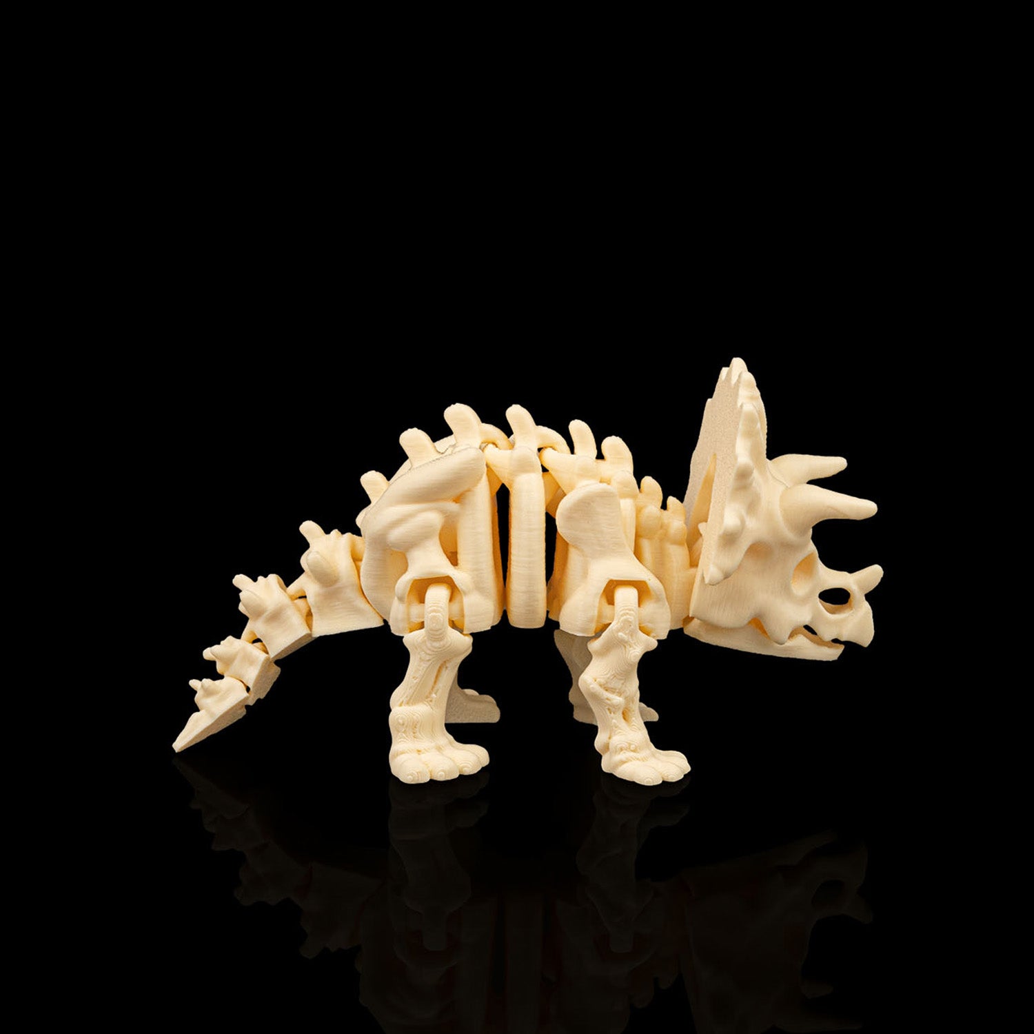 Esqueleto de dinossauro articulados sensoriais - Triceratops