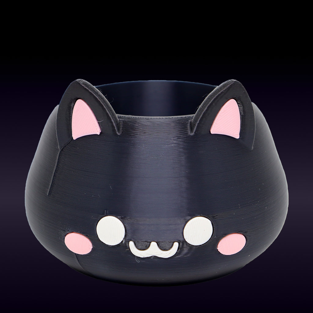 Mini vaso (gato) para suculenta