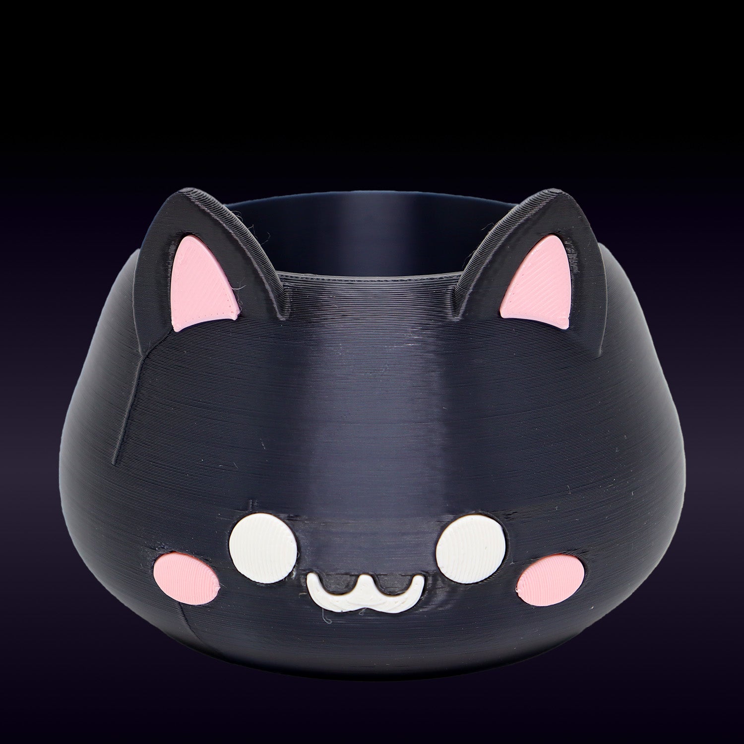 Mini vaso (gato) para suculenta