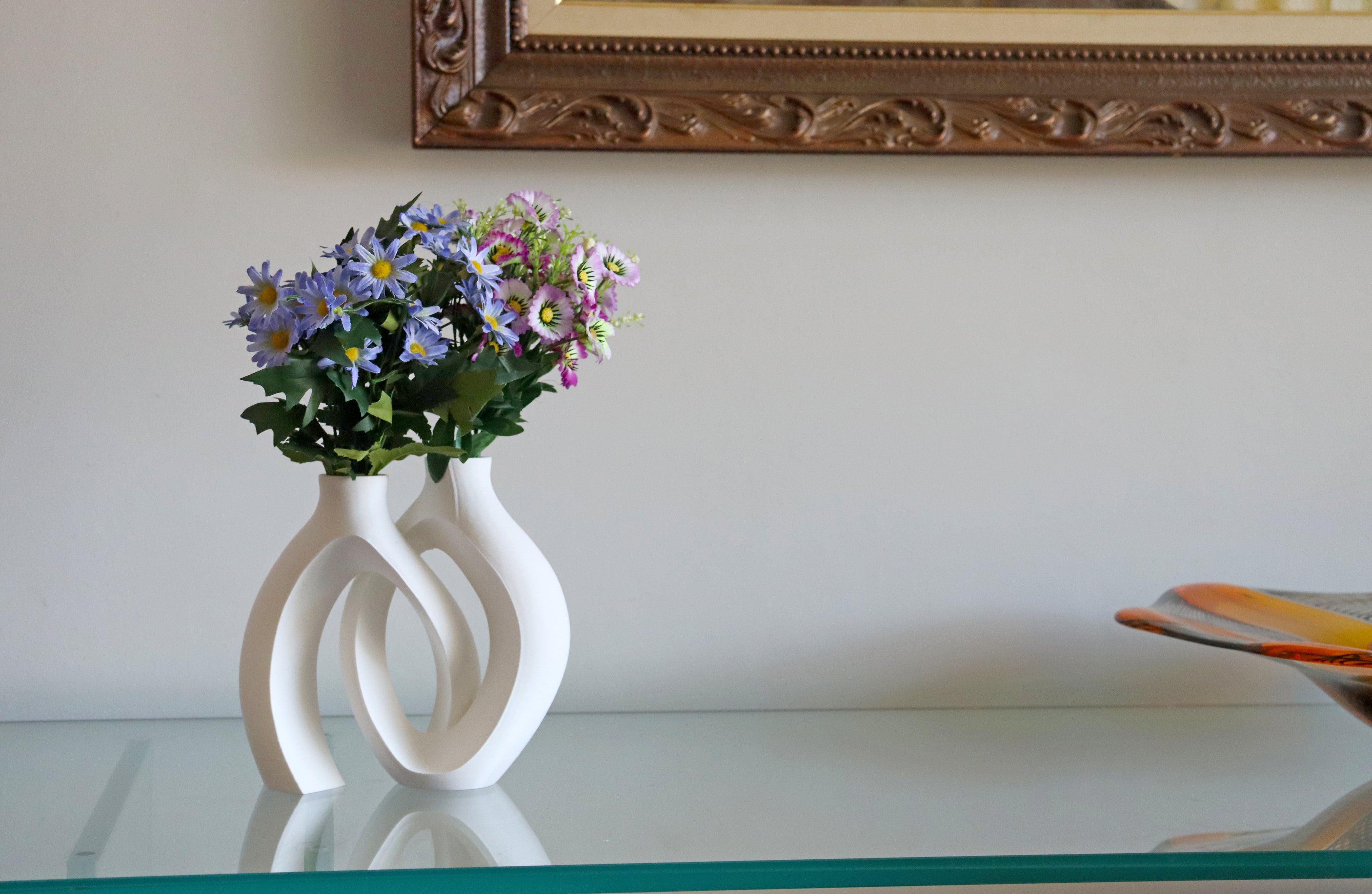 Vaso moderno para decoração